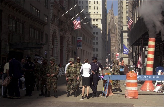 Thị trường chứng khoán Mỹ đóng cửa sau sự kiện 11/9
Ảnh: Getty Images