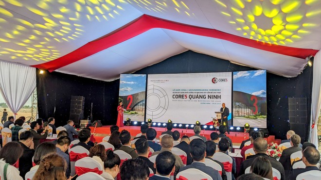 Core5 Việt Nam khởi công dự án thứ hai tại Quảng Ninh, cung cấp 69.000 m2 nhà xưởng cho thuê