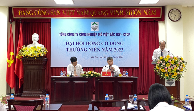 Đại hội cổ đông Mỏ Việt Bắc (MVB): Chưa rõ thời gian Vinacomin thoái vốn, giảm tỷ lệ cổ tức theo ý kiến của công ty mẹ