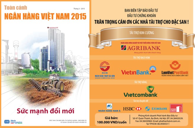 5/5/2015, xuất bản Đặc san Toàn cảnh Ngân hàng Việt Nam 2015