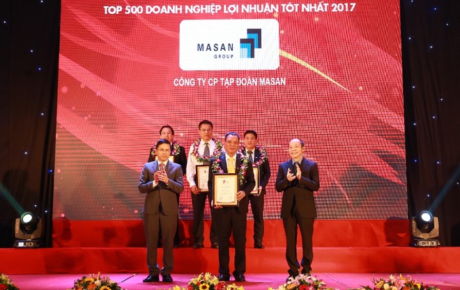 Tập đoàn Masan thuộc Top 5 doanh nghiệp tư nhân lớn nhất Việt Nam