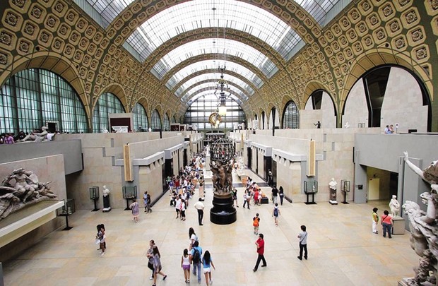 Thưởng ngoạn nghệ thuật trên đường sắt tại Pháp