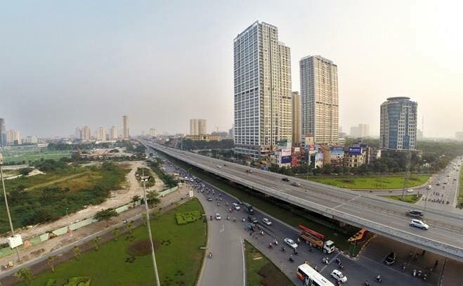 Dự án mở rộng đường vành đai 3 đoạn Mai Dịch - Nam Thăng Long đang gặp khó về vốn