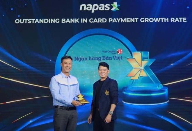 Ngân hàng Bản Việt dẫn đầu tăng trưởng giao dịch chi tiêu thanh toán qua thẻ Napas