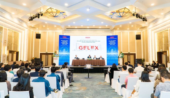 Đại hội đồng cổ đông thường niên năm 2023 của GELEX diễn ra sáng 26/4, tại Hà Nội