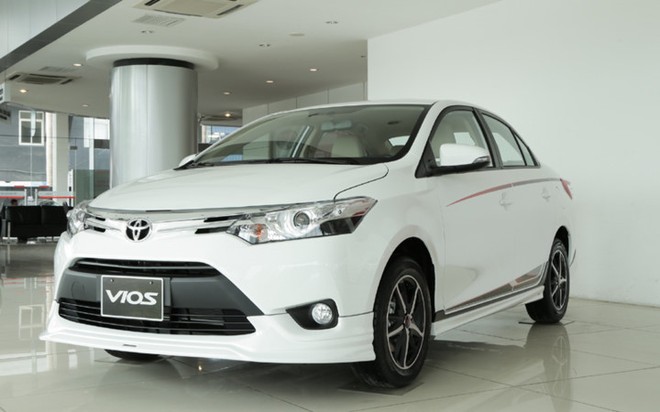 Doanh số xe vios của Toyota trong tháng 7 giảm tới 42% so với tháng 6, dù vẫn dẫn đầu thị trường