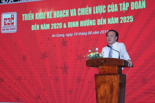 Ông Lê Thanh Thuấn, Tổng giám đốc Tập đoàn Sao Mai “khẳng định” chiến lược phát triển kinh doanh năm 2019 và những năm tiếp theo là bước đi hoàn toàn chính xác 
