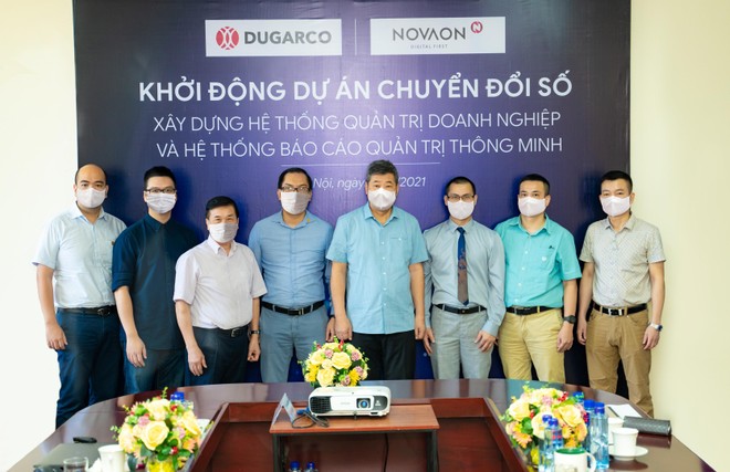 Tổng công ty Đức Giang bắt tay Novaon chuyển đổi số