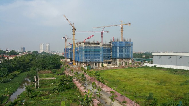 Tiến độ xây dựng chung cư “hot” nhất Long Biên hiện nay