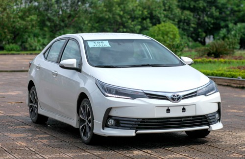 Toyota giảm giá niêm yết gần 60 triệu nhưng tương đương giá đàm phán thực tế hiện nay.