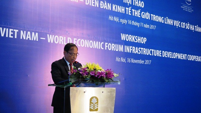 Bộ Kế hoạch và Đầu tư hợp tác với Diễn đàn Kinh tế thế giới về lĩnh vực hạ tầng