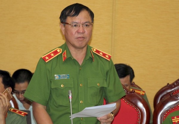 Trung tướng Trần Văn Vệ, quyền Tổng Cục trưởng Tổng cục Cảnh sát (Bộ Công an).