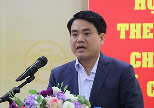 Chủ tịch Hà Nội Nguyễn Đức Chung.