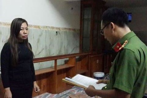 Cơ quan điều tra thực hiện biện pháp tố tụng đối với Nguyễn Thị Minh Phương, “trùm” kinh doanh tiền ảo đa cấp, thực chất là lừa đảo.