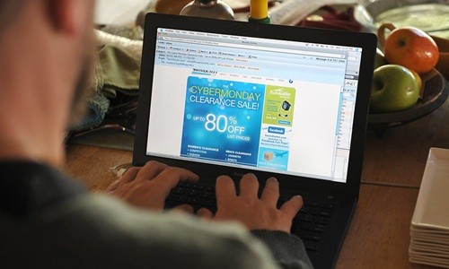 Cyber Monday đang phản ánh xu hướng mua sắm qua mạng ngày càng tăng. Ảnh: AFP