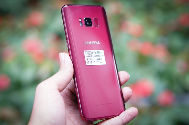 Galaxy S8 Burgundy Red xuất hiện ở Việt Nam