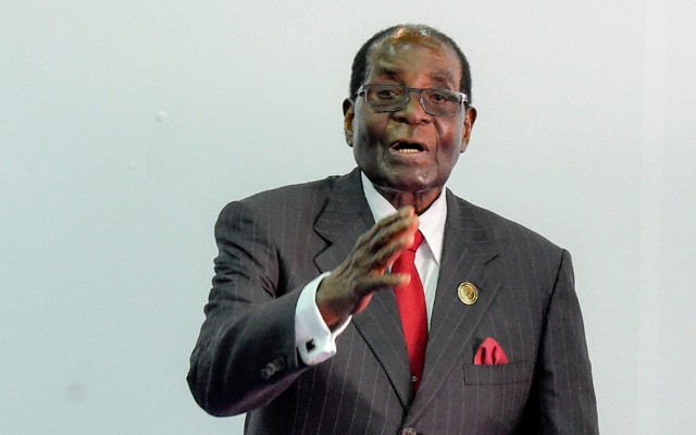 Cựu Tổng thống Zimbabwe Robert Mugabe (Ảnh: AFP)