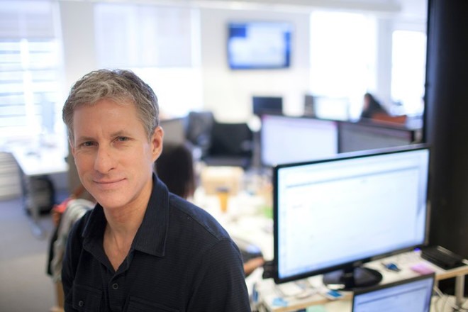 Chris Larsen - đồng sáng lập tiền kỹ thuật số Ripple - tại văn phòng của công ty ở San Francisco (Mỹ). Ảnh: NYTimes