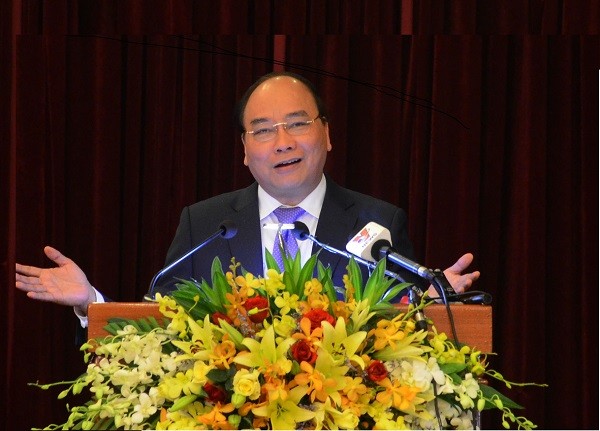 Thủ tướng Chính phủ Nguyễn Xuân Phúc phát biểu chỉ đạo Hội nghị Xúc tiến đầu tư Phú Yên 2018.