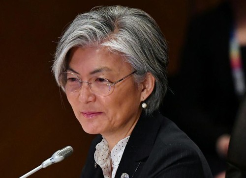 Ngoại trưởng Hàn Quốc Kang Kyung-wha. Ảnh: Reuters.