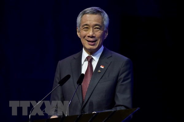 Thủ tướng Singapore Lý Hiển Long. (Nguồn: THX/TTXVN)