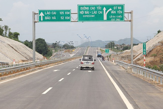 Dự án xây dựng đường cao tốc Tuyên Quang – Phú Thọ kết nối với cao tốc Nội Bài – Lào Cai tại nút giao IC9, tỉnh Phú Thọ.