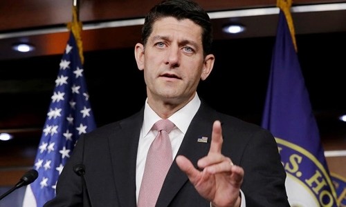 Chủ tịch Hạ viện Mỹ Paul Ryan. Ảnh: Reuters.