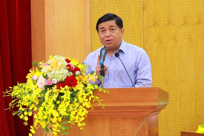 Bộ trưởng Bộ Kế hoạch và Đầu tư Nguyễn Chí Dũng (Ảnh: Chí Cường)
