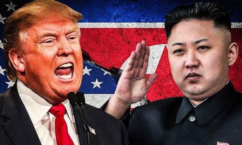 Tổng thống Mỹ Donald Trump (trái) và lãnh đạo Triều Tiên Kim Jong-un. Ảnh: CNN.
