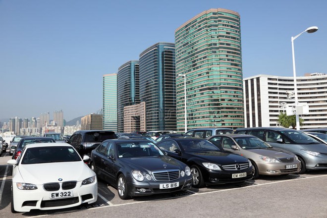 Thuê một chỗ đỗ xe ở Hong Kong mất 1.200 USD