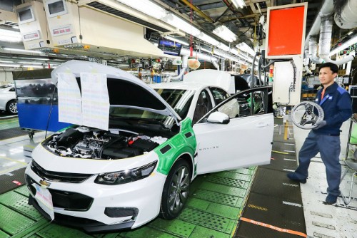 Chính phủ Hàn Quốc đề nghị cấp 470 triệu USD để GM tiếp tục hoạt động. Ảnh: The Investor.