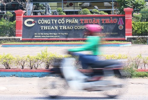 Trụ sở công ty Thuận Thảo tại Phú Yên. Ảnh: Phương Đông.