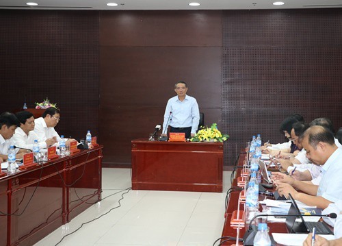 Ông Trương Quang Nghĩa - Bí thư Thành uỷ Đà Nẵng phê bình công tác nhân sự của Sở Kế hoạch - Đầu tư thành phố trong việc chậm bổ nhiệm Phó Giám đốc, dẫn tới mất đoàn kết