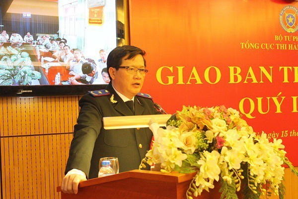 Ông Mai Lương Khôi - Quyền Tổng cục trưởng Tổng cục Thi hành án dân sự.