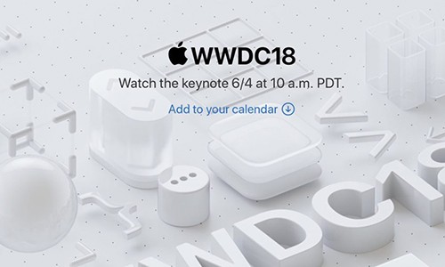 Thư mời WWDC 2018 của Apple.