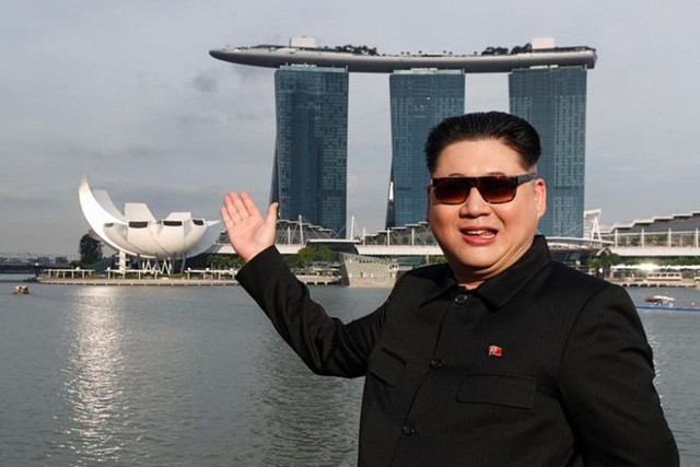 Howard X - người đóng giả nhà lãnh đạo Triều Tiên Kim Jong-un (Ảnh: Reuters)