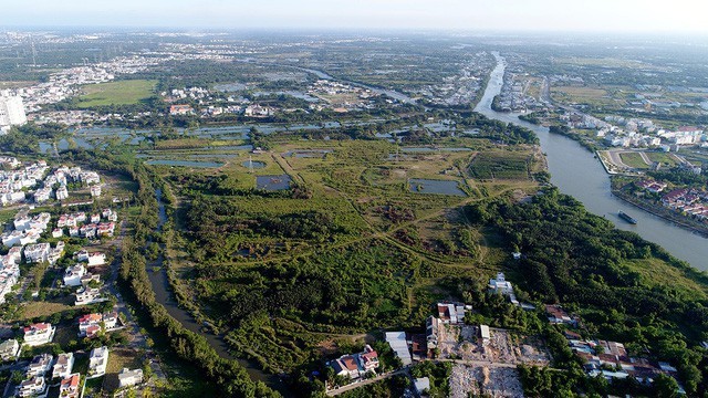 Khu đất hơn 32ha tại xã Phước Kiển, huyện Nhà Bè được chuyển nhượng với giá "bèo".