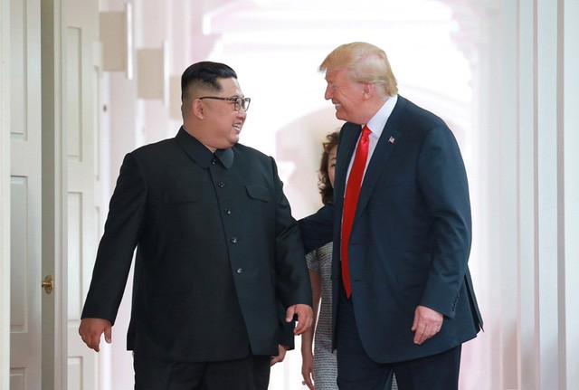 Nhà lãnh đạo Triều Tiên Kim Jong-un và Tổng thống Mỹ Donald Trump (Ảnh: Reuters)