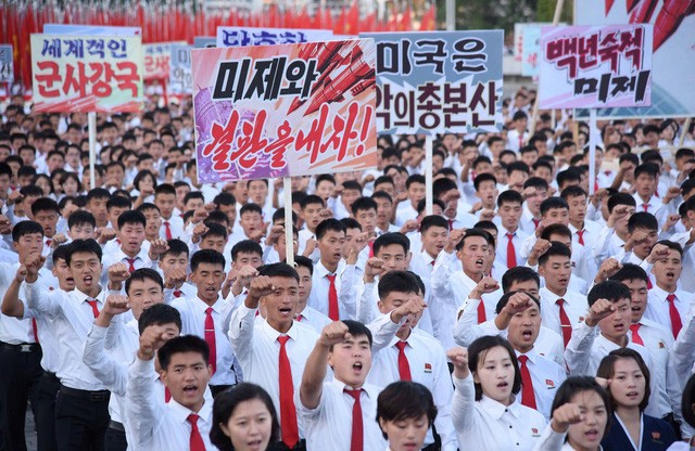 Triều Tiên hủy tuần hành chống Mỹ để thể hiện mong muốn cải thiện quan hệ. (Ảnh minh họa: Reuters).