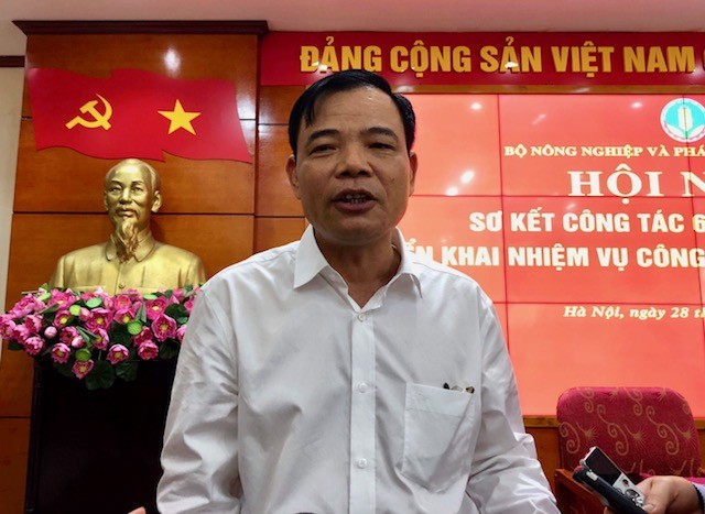 Bộ trưởng Bộ NN&PTNT Nguyễn Xuân Cường - Ảnh: VGP/Đỗ Hương.