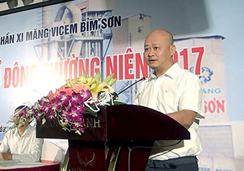 Ông Trần Việt Thắng, Ủy viên Ban chấp hành Đảng bộ Khối doanh nghiệp Trung ương, Phó Bí thư Đảng ủy Tổng công ty Công nghiệp Xi măng Việt Nam (Vicem).