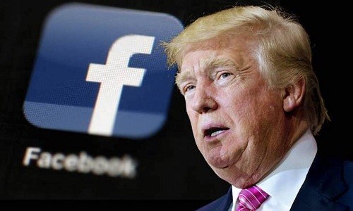 Tổng thống Mỹ Donald Trump đã chi hàng trăm nghìn đôla mua quảng cáo chính trị trên Facebook từ tháng 5 tới nay, đạt được 37 triệu người xem. Ảnh: Salon.