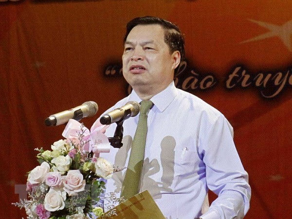 Ông Lê Mạnh Hùng được bổ nhiệm giữ chức Phó Trưởng ban Tuyên giáo Trung ương. (Ảnh: Văn Điệp/TTXVN).