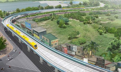 Tiến độ các gói thầu tuyến Metro hơn một tỷ USD ở Hà Nội