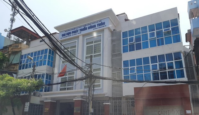 Trụ sở Chi cục Phát triển nông thôn Hà Nội.