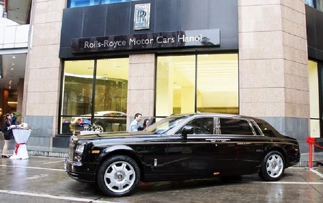 Showroom Rolls Royce tại Hà Nội.