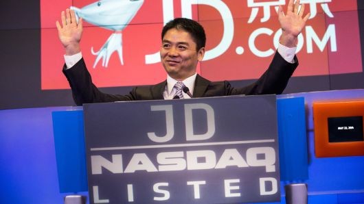 Ông Richard Qiangdong Liu, người sáng lập, chủ tịch và CEO của JD.com. (Nguồn: Getty Images).