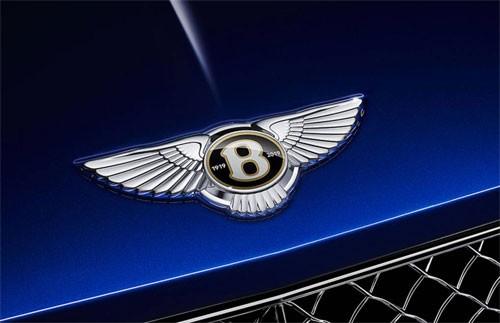 Logo của xe Bentley sản xuất trong 2019 có cặp số "1919-2019".