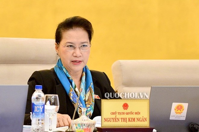 Chủ tịch Quốc hội Nguyễn Thị Kim Ngân (Ảnh: QH)