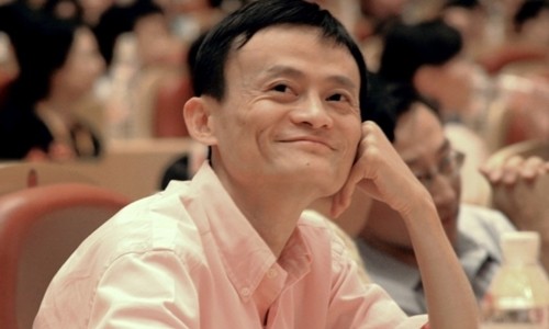 Ông chủ Alibaba - Jack Ma trong một sự kiện tại Trung Quốc. Ảnh: SCMP